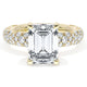 Emerald Bloom Engagement Ring