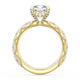 Emerald Bloom Engagement Ring