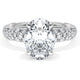 Oval Bloom Engagement Ring
