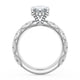Oval Bloom Engagement Ring