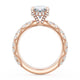 Oval Bloom Engagement Ring