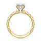 Oval Bloom Engagement Ring