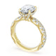Oval Bloom Engagement Ring