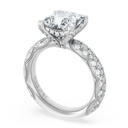 Princess Bloom Engagement Ring