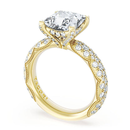 Princess Bloom Engagement Ring