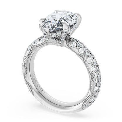 Pear Bloom Engagement Ring