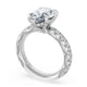 Pear Bloom Engagement Ring