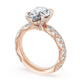 Pear Bloom Engagement Ring