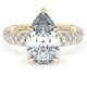 Pear Bloom Engagement Ring