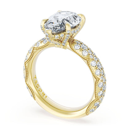 Pear Bloom Engagement Ring