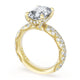 Radiant Bloom Engagement Ring