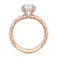 Round Bloom Engagement Ring