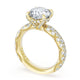 Round Bloom Engagement Ring