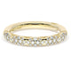 French Pavé Diamond Wedding Band, 3mm