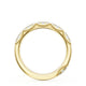 French Pavé Diamond Wedding Band, 3mm