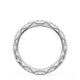 French Pavé Diamond Wedding Band, 3mm