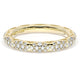 French Pavé Diamond Wedding Band, 3mm
