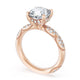 Cushion Bloom Engagement Ring