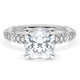 Cushion Bloom Engagement Ring