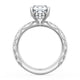 Cushion Bloom Engagement Ring