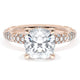 Cushion Bloom Engagement Ring