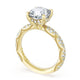 Cushion Bloom Engagement Ring