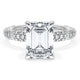 Emerald Bloom Engagement Ring
