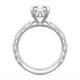 Emerald Bloom Engagement Ring