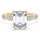 Emerald Bloom Engagement Ring