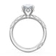 Oval Bloom Engagement Ring