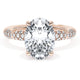 Oval Bloom Engagement Ring