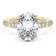 Oval Bloom Engagement Ring