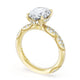 Oval Bloom Engagement Ring