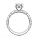 Oval Bloom Engagement Ring