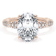Oval Bloom Engagement Ring