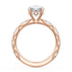 Oval Bloom Engagement Ring