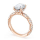 Oval Bloom Engagement Ring