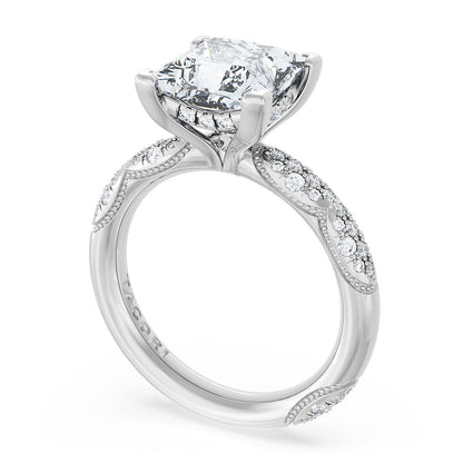Princess Bloom Engagement Ring