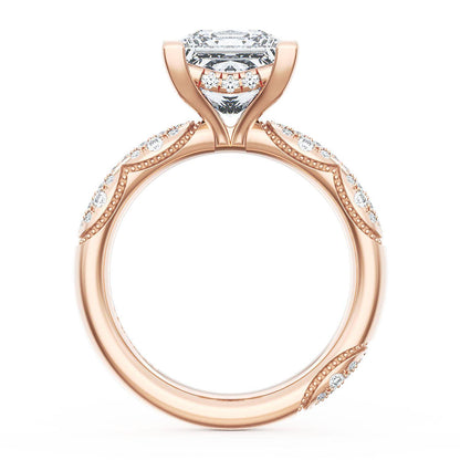 Princess Bloom Engagement Ring