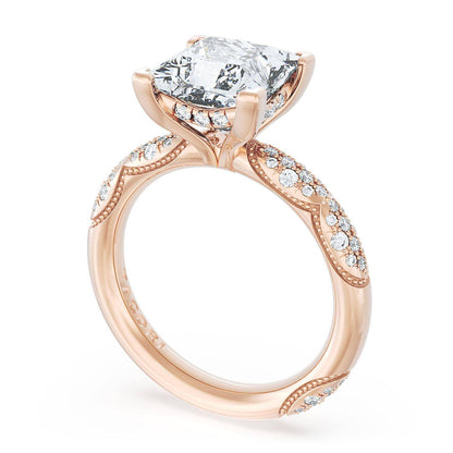 Princess Bloom Engagement Ring