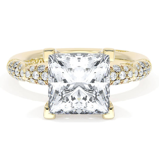 Princess Bloom Engagement Ring