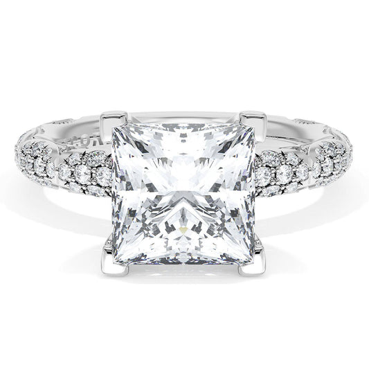 Princess Bloom Engagement Ring