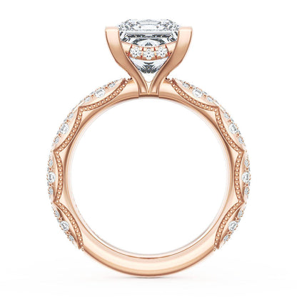 Princess Bloom Engagement Ring