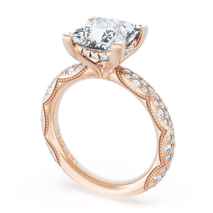 Princess Bloom Engagement Ring
