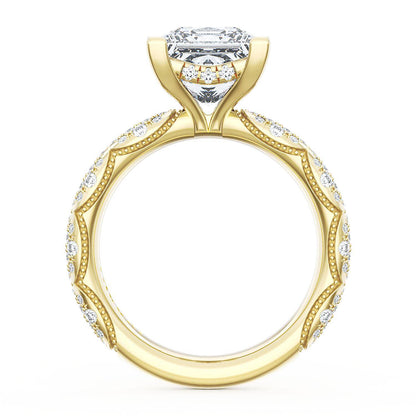 Princess Bloom Engagement Ring