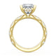 Princess Bloom Engagement Ring
