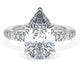 Pear Bloom Engagement Ring