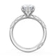 Pear Bloom Engagement Ring
