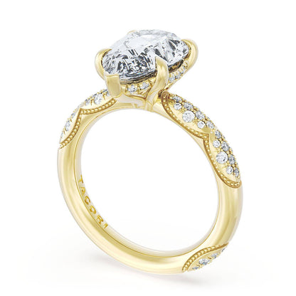 Pear Bloom Engagement Ring