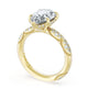 Pear Bloom Engagement Ring